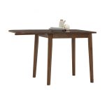 TARGUS 75+40cm Drop Leaf Extension Table-Walnut - Image 12