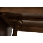 TARGUS 75+40cm Drop Leaf Extension Table-Walnut - Image 4