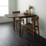 TARGUS 75+40cm Drop Leaf Extension Table-Walnut - Image 2