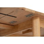 TARGUS 75+40cm Drop Leaf Extension Table-Natural - Image 6