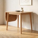 TARGUS 75+40cm Drop Leaf Extension Table-Natural - Image 2