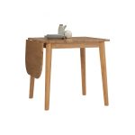 TARGUS 75+40cm Drop Leaf Extension Table-Natural - Image 4