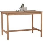 ARDON 2 And 4 Seater Wooden Bar Set-Natural - Image 3