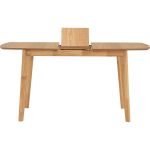 ARTHUR 120+30cm Butterfly Extension Table-Natural - Image 4