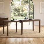 DELTA 120+75cm Extension Table-Walnut