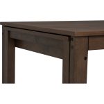 DELTA 120+75cm Extension Table-Walnut - Image 11