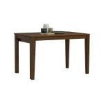 DELTA 120+75cm Extension Table-Walnut - Image 6