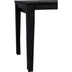 DELTA 120+75cm Extension Table-Black - Image 8