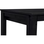 DELTA 120+75cm Extension Table-Black - Image 6