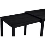 DELTA 120+75cm Extension Table-Black - Image 7