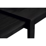 DELTA 120+75cm Extension Table-Black - Image 5
