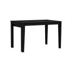DELTA 120+75cm Extension Table-Black - Image 2