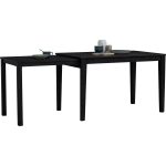 DELTA 120+75cm Extension Table-Black - Image 4