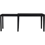 DELTA 120+75cm Extension Table-Black - Image 9