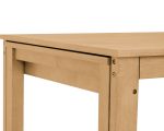 DELTA 120+75cm Extension Table-Natural - Image 10
