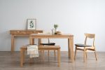 DELTA 120+75cm Extension Table-Natural - Image 6