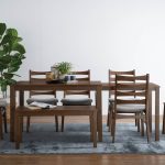 DELTA 120+75cm Extension Table-Walnut - Image 4