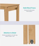 DELTA 120+75cm Extension Table-Natural - Image 15