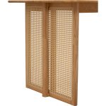 KOMAR 180cm Full Solid Dining Table-Natural Oak - Image 4