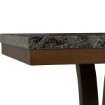 ORIS 200cm Marble Dining Table-Cocoa - Image 4