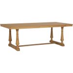 TARRICE 220cm Mindy Veneer Dining Table-Natural - Image 13