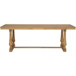 TARRICE 220cm Mindy Veneer Dining Table-Natural - Image 6