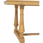 TARRICE 220cm Mindy Veneer Dining Table-Natural - Image 3