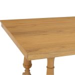 TARRICE 220cm Mindy Veneer Dining Table-Natural - Image 7
