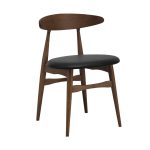 [Set of 2] TELYN PU Seat Dining Chair-Cocoa - Image 3