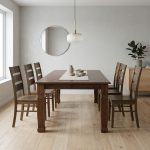 MARLEY 8 Seater Dining Set-Cocoa - Image 4