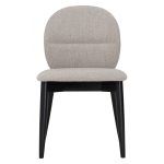[Set of 2] OLESE Dining Chair-Black - Image 3
