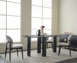 [Set of 2] OLESE Dining Chair-Black - Image 10