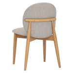[Set of 2] OLESE Dining Chair-Natural - Image 6