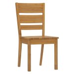 [Set of 2] RAVEN Wooden Dining Chair-Natural - Image 3