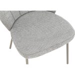 [Set of 2] DOLLA Curved Back Dining Chair-Grey - Image 7