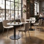 [Set of 2] RILO Curved Back Dining Chair- Beige - Image 9