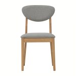 [Set of 2] JOSEPH Dining Chair-Natural - Image 2