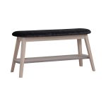 OPEL 90cm Wooden Shoe Bench-4 Colors - Image 7