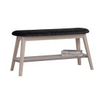 OPEL 90cm Wooden Shoe Bench-4 Colors - Image 2