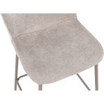 [Set of 2] RILO 25" Counter Bar Chair-Beige - Image 5