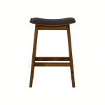 [Set of 2] GETA 23" Counter Bar Stool-Cocoa - Image 6