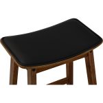 [Set of 2] GETA 23" Counter Bar Stool-Cocoa - Image 4