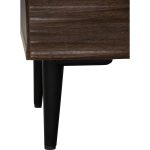 TOBO 180cm 4 Membrane Doors TV Cabinet-Walnut - Image 11
