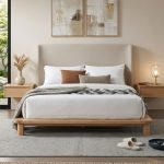 DORIAN Queen & King Size Wooden Bedframe-Natural