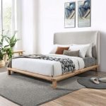 DORIAN Queen & King Size Wooden Bedframe-Natural - Image 2