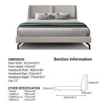 [Custom Made] CANNES 5" Divan Bed Frame-4 Sizes - Image 5