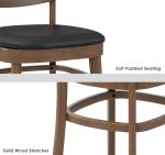 BEVER 6 Seater Dining Set-Cocoa - Image 9