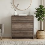CARLTON 4 Drawer Chest-Rustic Oak