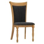 [Set of 2] CLARO Dining Chair-Natural - Image 2