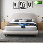 COMET Pet Friendly Queen & King Size Bedframe-Beige